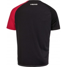 Head Tennis T-shirt DTB Striker black/red Boys