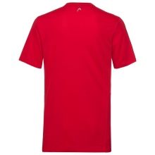 Head Tennis T-shirt Club Technical red Boys