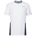 Head Tennis T-shirt Club Technical white/dark blue Boys