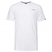 Head Tennis T-shirt Club Technical white/white Boys