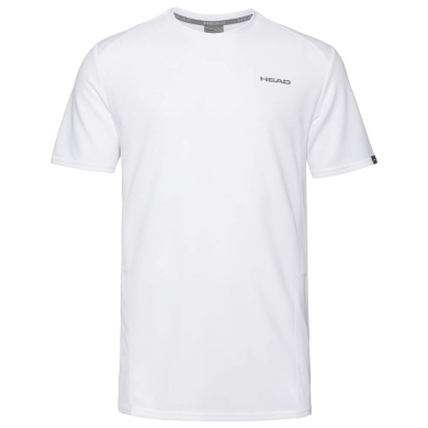 Head Tennis T-shirt Club Technical white/white Boys