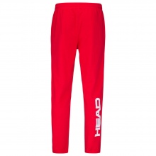 Head Tennis Trousers Pant Club Byron Long Red Kids