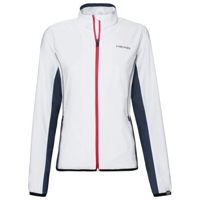 Head Tennis Jacket Club white/dark blue Girls