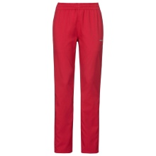 Head Tennis Trousers Club Long Red Girls