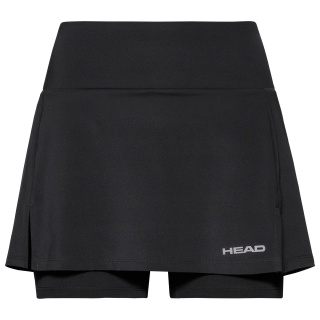 Head Tennis Skirt with Inner Shorts Club Basic black Girls