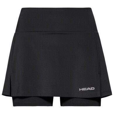 Head Tennis Skirt with Inner Shorts Club Basic black Girls