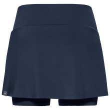 Head Tennis Skirt with Inner Shorts Club Basic Dark Blue Girls