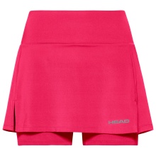 Head Tennis Skirt with Inner Shorts Club Basic magenta Girls