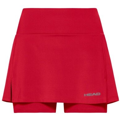 Head Tennis Skirt with Inner Shorts Club Basic red Girls