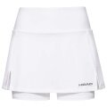 Head Tennis Skirt with Inner Shorts Club Basic white Girls