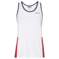 Head Tennis Tank Club white/red Girls