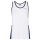 Head Tennis Tank Club white/royal blue Girls