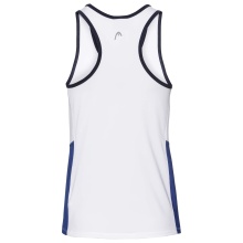 Head Tennis Tank Club white/royal blue Girls