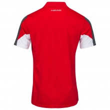 Head Tennis Polo Club Technical (Moisture Transfer Microfiber Technology) red Men's