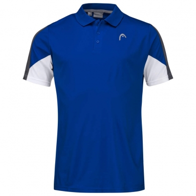 Head Tennis Polo Club Technical (Moisture Transfer Microfiber Technology) royal blue Men's