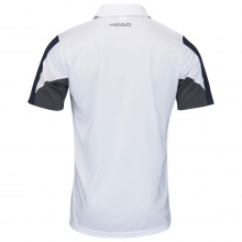 Head Tennis Polo Club Technical (Moisture Transfer Microfiber Technology) white/navy men's