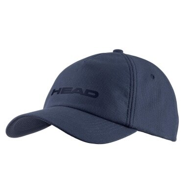 Head Cap Tennis Performance 2024 (Polyester, Velcro) navy blue