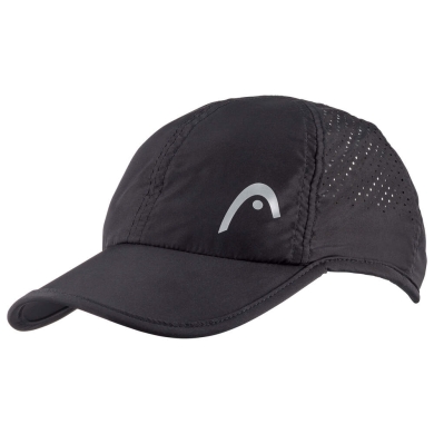 Head Cap Tennis Pro Player 2024 (UV protection, Velcro closure) black