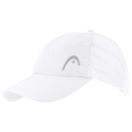 Head Cap Tennis Pro Player Kids (UV protection, Velcro closure) white