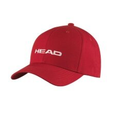 Head Cap Tennis Promotion (Cotton) red