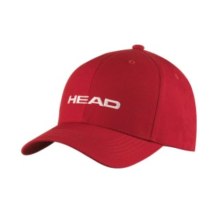 Head Cap Tennis Promotion (Cotton) red