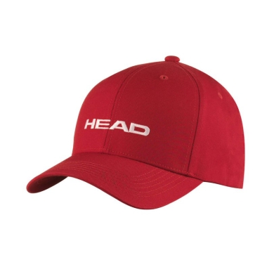 Head Cap Tennis Promotion (Cotton) red