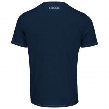 Head Tennis T-Shirt Club Colin (Cotton Blend) Dark Blue Men's