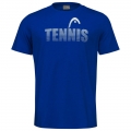 Head Tennis T-Shirt Club Colin (Cotton Blend) Royal Blue Men's