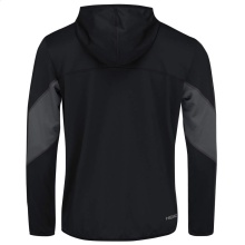 Head Hooded Sweatshirt Hoodie with Hood Club Tech Half-Zip Black Men's