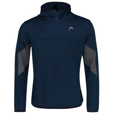 Head Hoodie with Hood Club Tech Half-Zip Dark Blue Men's