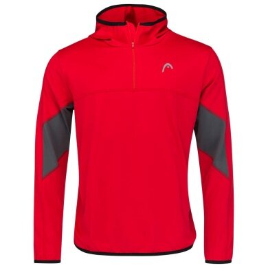 Head Hoodie with Hood Club Tech Half-Zip Red Men's