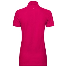 Head Leisure Polo (100% Cotton) magenta Women