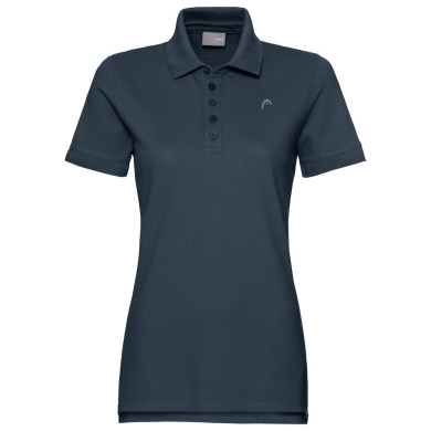 Head Leisure Polo (100% Cotton) Navy Blue Women