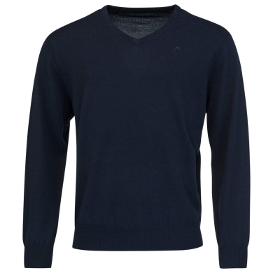 Head Pullover V-Neck (Merino Wool) dark blue Men