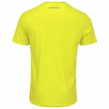 Head Tennis T-shirt Club Ivan (Cotton Blend) Yellow Boys