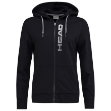 Head Hoodie Club Greta Hooded Jacket (Cotton Blend) Black Women