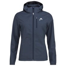 Head Sport Jacket Coach with Hood (water-repellent, 100% Polyester) dark blue Women