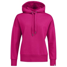 Head Hoodie Motion Sweatshirt (Organic Cotton) Magenta Women