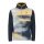 Head Topspin Hoodie 2024 (100% Polyester) navy blue/grey/yellow Boys