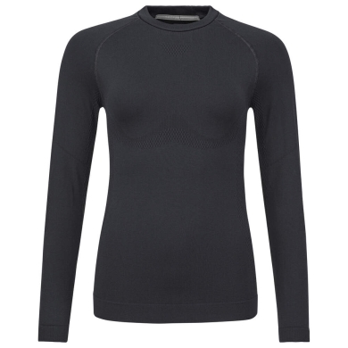 Head Functional Underwear Long Sleeve Shirt Flex Seamless Black Women