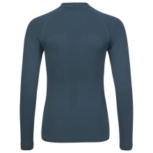 Head Functional Underwear Long Sleeve Shirt Flex Seamless Navy Blue Women