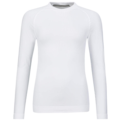 Head Functional Underwear Long Sleeve Shirt Flex Seamless White Women