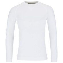 Head Functional Underwear Long Sleeve Shirt Flex Seamless (seamless) white Men