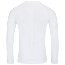 Head Functional Underwear Long Sleeve Shirt Flex Seamless (seamless) white Men