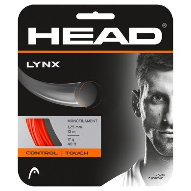 Stringing with Head Lynx Tennis String Red