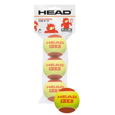 Head Methodology Balls Stage 3 TIP red Bag of 3