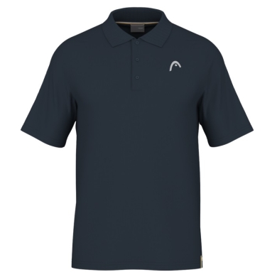 Head Tennis Polo Performance 2024 (Polyester Jacquard, quick-drying) navy blue Men