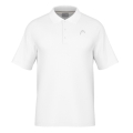 Head Tennis Polo Performance 2024 (Polyester Jacquard, quick-drying) white Men