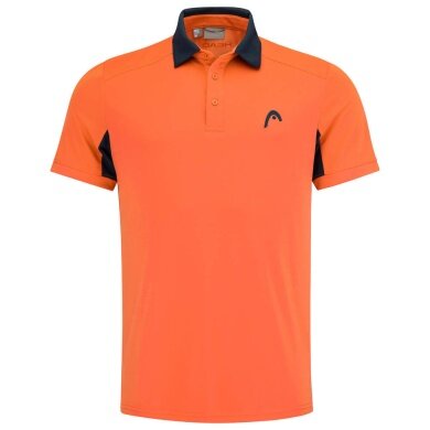 Head Tennis Polo Slice 2023 (modern, breathable) orange Men