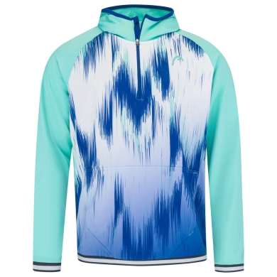 Head Hoodie with Hood Topspin (100% Polyester) turquoise/blue Men's